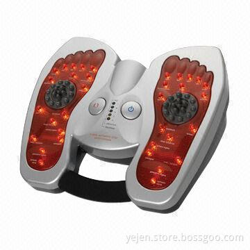 Infrared Foot Massager Machine with Tapper/Rotating Functions and <400mA Unload Current